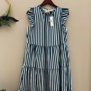Jcrew tiered dress